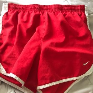 nike red shorts